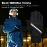 STONESKY Anti-slip Running Cycling Sports Gloves Touch Screen Gloves Winter Gloves US
