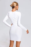 goosudu Irra Diamonate Mini Bandage Dress