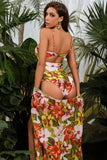 goosudu Gannie Floral Print Swimwear Set