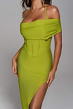 goosudu Rhoda Midi Bandage Dress