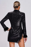 goosudu Ziriy Sequin Blazer Dress