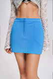 goosudu Payzlee Blue Mini Skirt