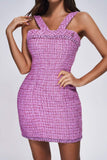 goosudu Clava Weave Mini Dress