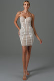 goosudu Rakava Lace Mini Bandage Dress