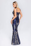 goosudu Marian Cutout Sequin Maxi Dress