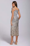 goosudu Briella Sequin Diamonate Maxi Dress