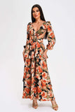 goosudu Lorena Floral Maxi Dress