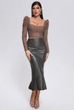 goosudu Tana Leather Skirt