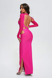 goosudu Jubilee Cutout Maxi Bandage Dress