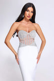 goosudu Estrellita Diamante Bandage Dress