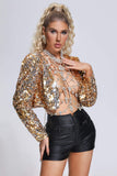 goosudu Sweet Talk Sequin Coat