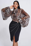 GOOSUDU Dakoa Leopard Top