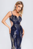 goosudu Marian Cutout Sequin Maxi Dress