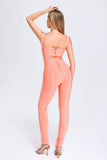 goosudu Aleah Bandage Jumpsuit - Peach