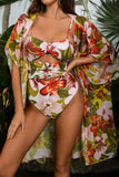 goosudu Gannie Floral Print Swimwear Set