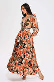 goosudu Lorena Floral Maxi Dress