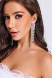 goosudu Xelha Tassel Diamante Earrings