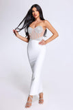 goosudu Estrellita Diamante Bandage Dress