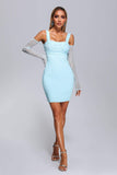 goosudu Vosa Mini Bandage Dress