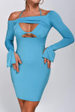 GOOSUDU Alexy Cutout Midi Dress