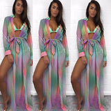 Summer Sexy Beach Cover Up Women Dress Tunic Pareos Ladies Kaftan Robe Cover-up Woman Beach Wear Swimsuit