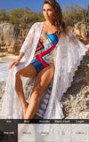 Transparent Tunics For Beach Long Lace Beach Dress Women Swim Cover Up Plus Size Saida De Praia Robe De Plage Kaftan Beachwear