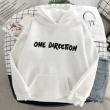 New letter Graphic One Direction Merch Harajuku Aesthetic Women Pullover Hoodie Sweatshirt Streetwear Clothes