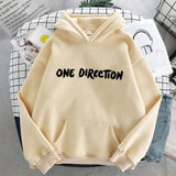 New letter Graphic One Direction Merch Harajuku Aesthetic Women Pullover Hoodie Sweatshirt Streetwear Clothes