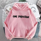 New letter Graphic One Direction Merch Harajuku Aesthetic Women Pullover Hoodie Sweatshirt Streetwear Clothes