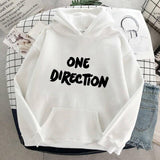 New letter Graphic One Direction Merch Harajuku Aesthetic Women Pullover Hoodie Sweatshirt Streetwear Clothes