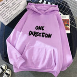 New letter Graphic One Direction Merch Harajuku Aesthetic Women Pullover Hoodie Sweatshirt Streetwear Clothes