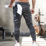 Fashion Men Gyms Pants Joggers Fitness Casual Long Pants Men Workout Skinny Sweatpants Jogger Tracksuit Cotton Trousers 201128