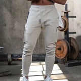 Fashion Men Gyms Pants Joggers Fitness Casual Long Pants Men Workout Skinny Sweatpants Jogger Tracksuit Cotton Trousers 201128