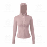 Yoga jackets wear hoodys Define womens designers sports jacket coat double-sided sanding fitness chothing hoodies Long Sleeve clothes two styles design622ess