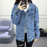 New  Women Basic Coat Winter Denim Jacket Women Warm Wool lining For Jeans Jacket Female Bomber Coat chaqueta mujer