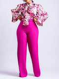 Goosudu Floral Blouse & Pants Set