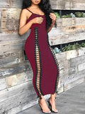 Goosudu Lace-Up Cami Dress