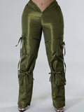 Goosudu Zip-Front Cargo Pants