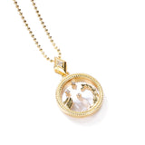 Goosudu Fashion Solid Zodiac Necklace