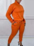 Goosudu Zip-Front Sweatshirt & Jogger Pants Set