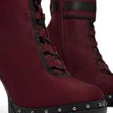 Goosudu High Heel Comfy Boots