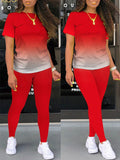 Goosudu Ombre Tee & Pants Set