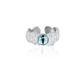 Goosudu Cat eye open ring