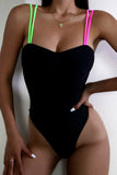 Goosudu Sexy Solid Split Joint Swimwears