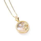 Goosudu Fashion Solid Zodiac Necklace