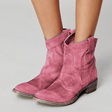 Goosudu Daily Flat Heel Boots