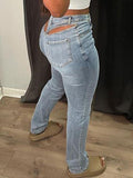 Goosudu Bellizimos Cutout Back Jeans