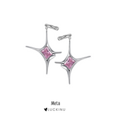 Goosudu Meta Purple Star Ear clip Ear cuff