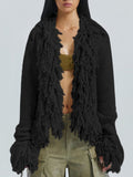 Goosudu Fringe Combo Cardigan