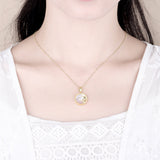 Goosudu Fashion Solid Zodiac Necklace